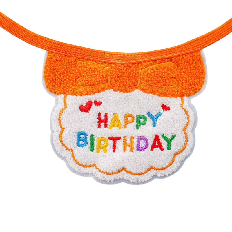 PawtyTime Pet Birthday Scarf Hat Set