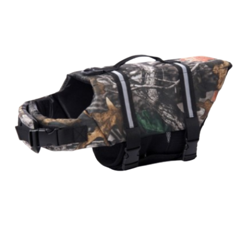 Pet life jacket swimming suit