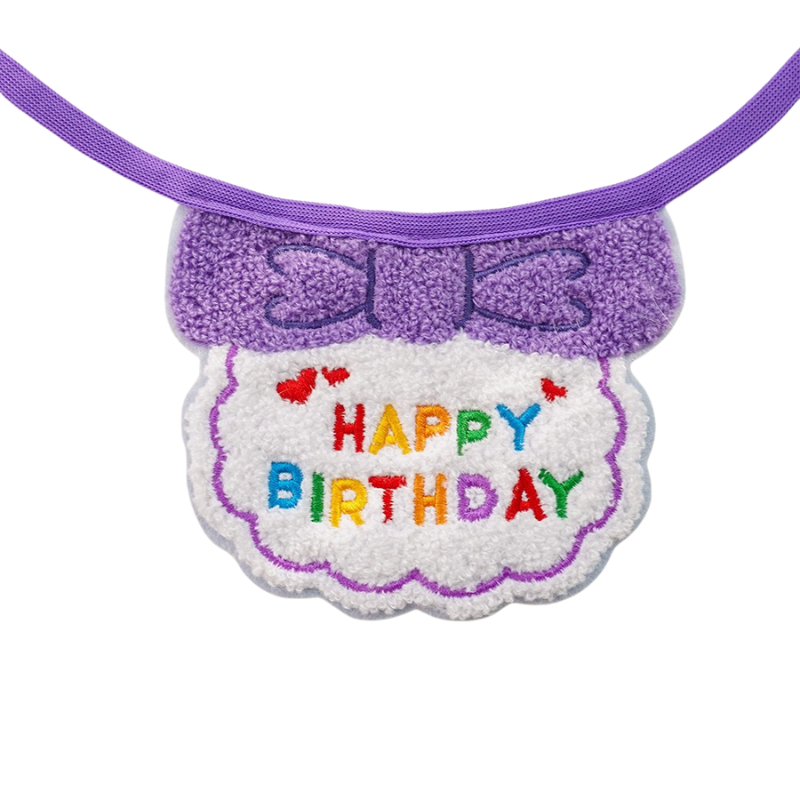 PawtyTime Pet Birthday Scarf Hat Set