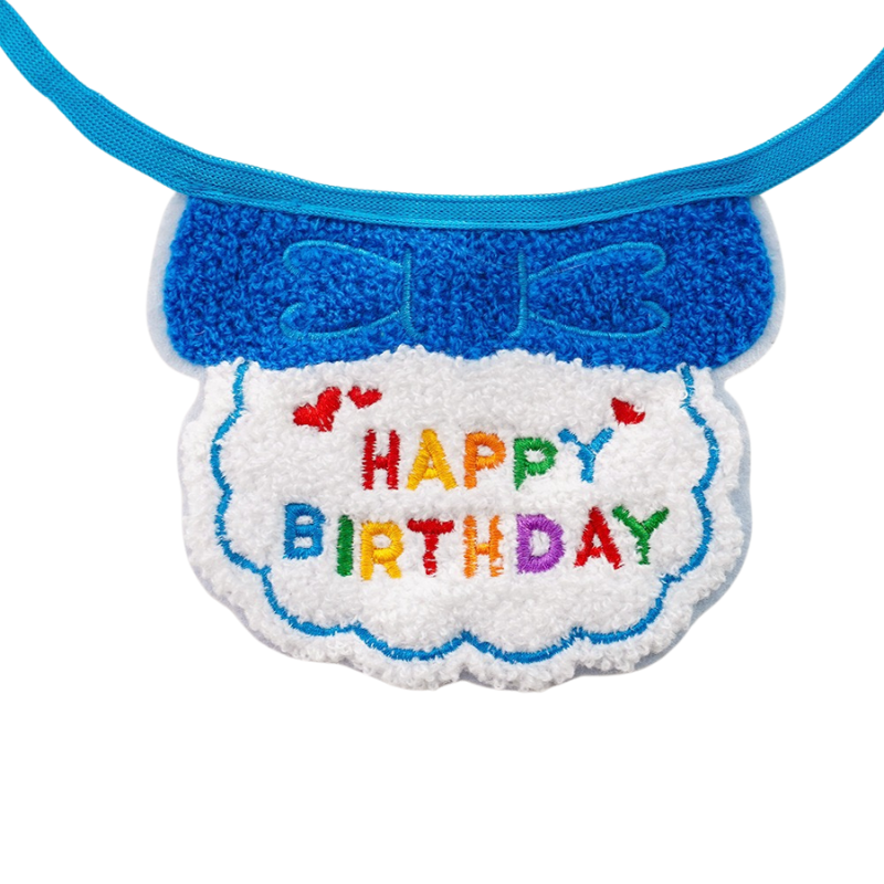 PawtyTime Pet Birthday Scarf Hat Set