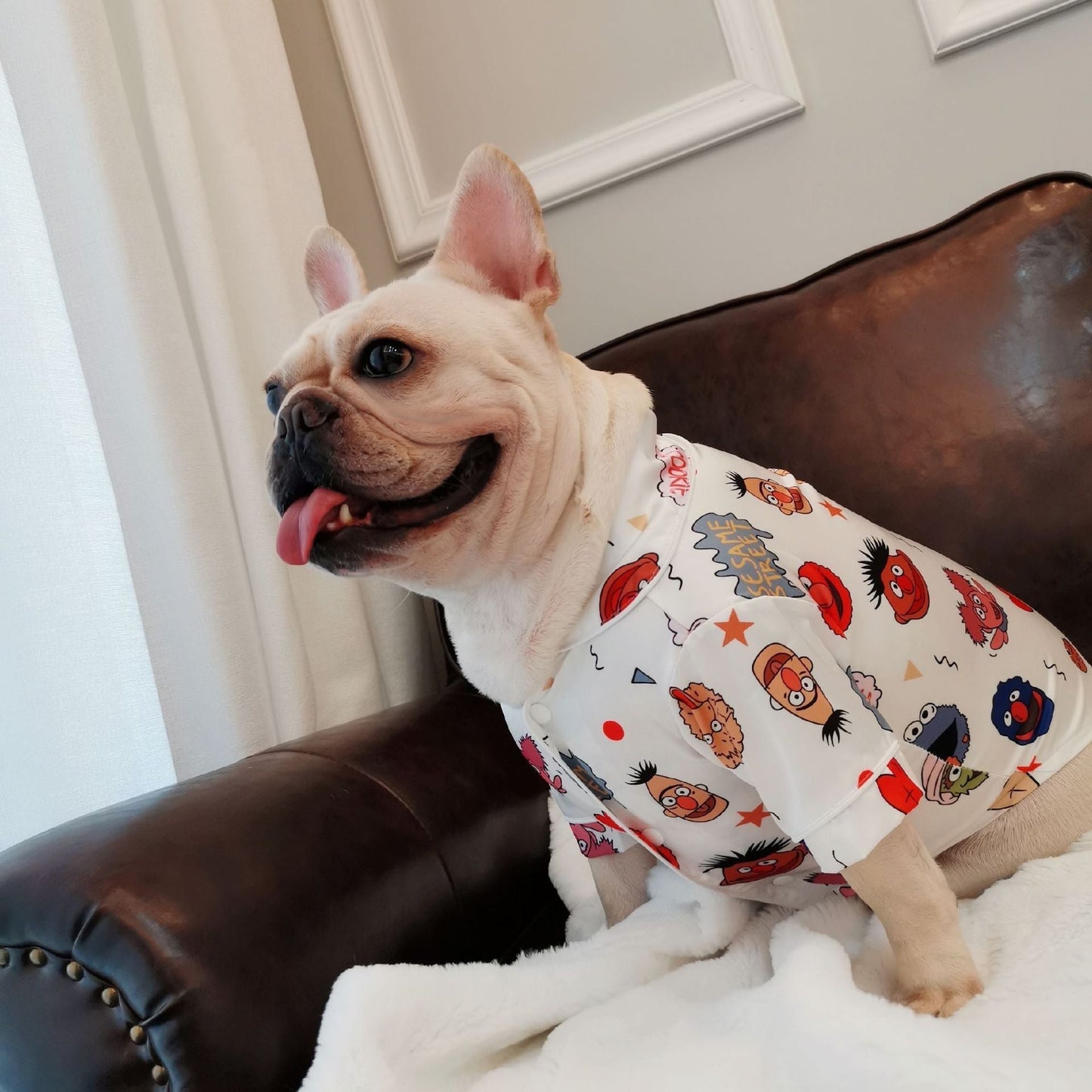Fashion thin silk knockoff pajamas