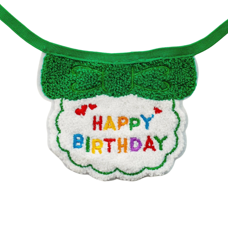 PawtyTime Pet Birthday Scarf Hat Set