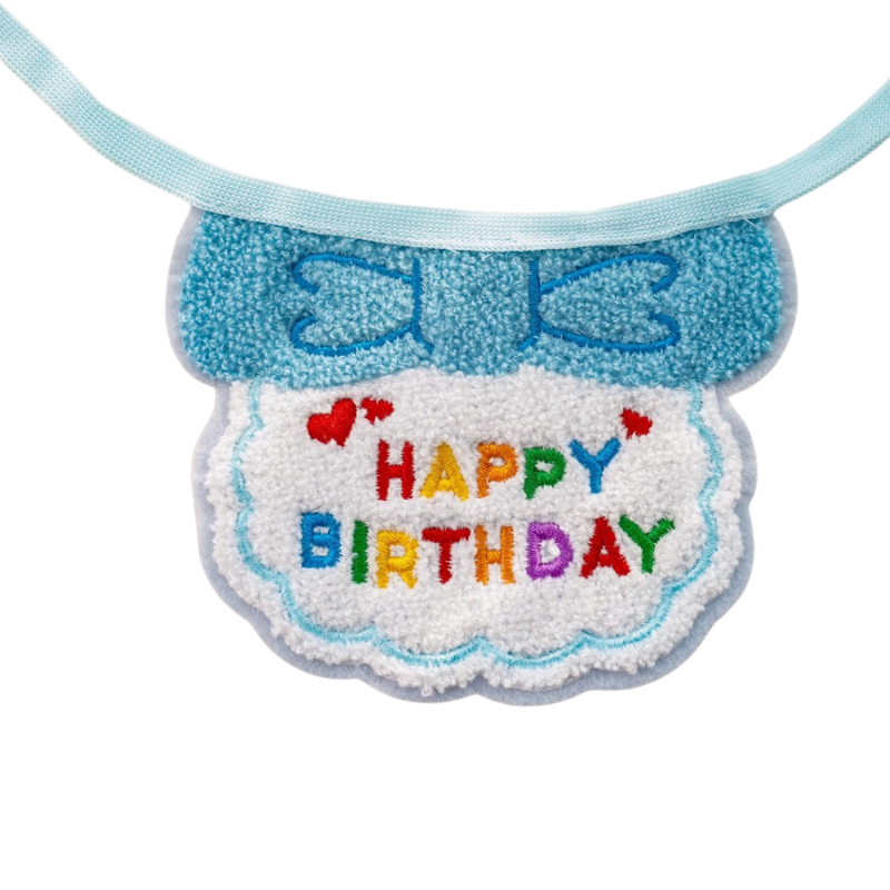 PawtyTime Pet Birthday Scarf Hat Set