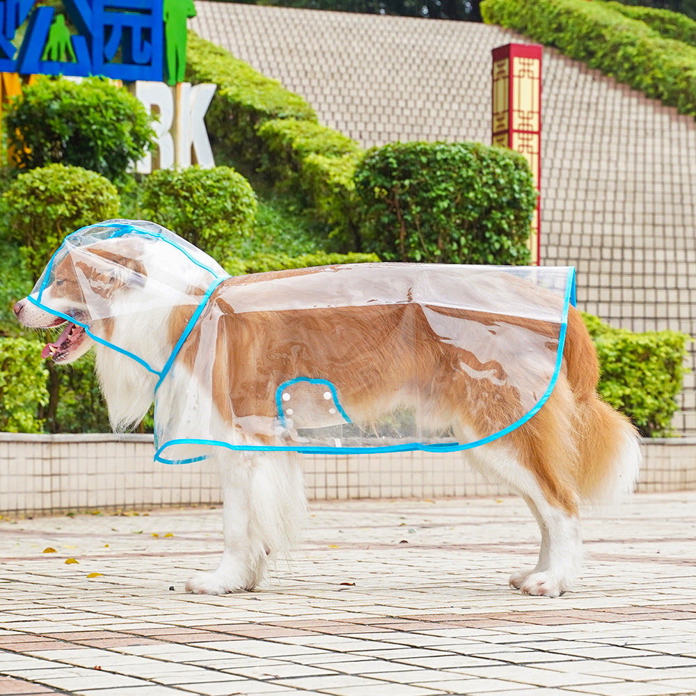 Clear Raincoat for Pets