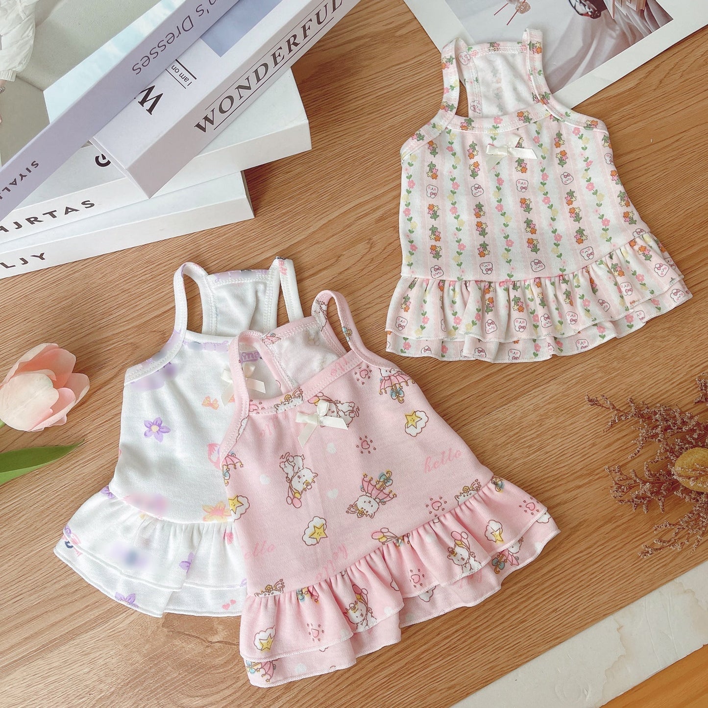 Printed Slip Dress for Pets