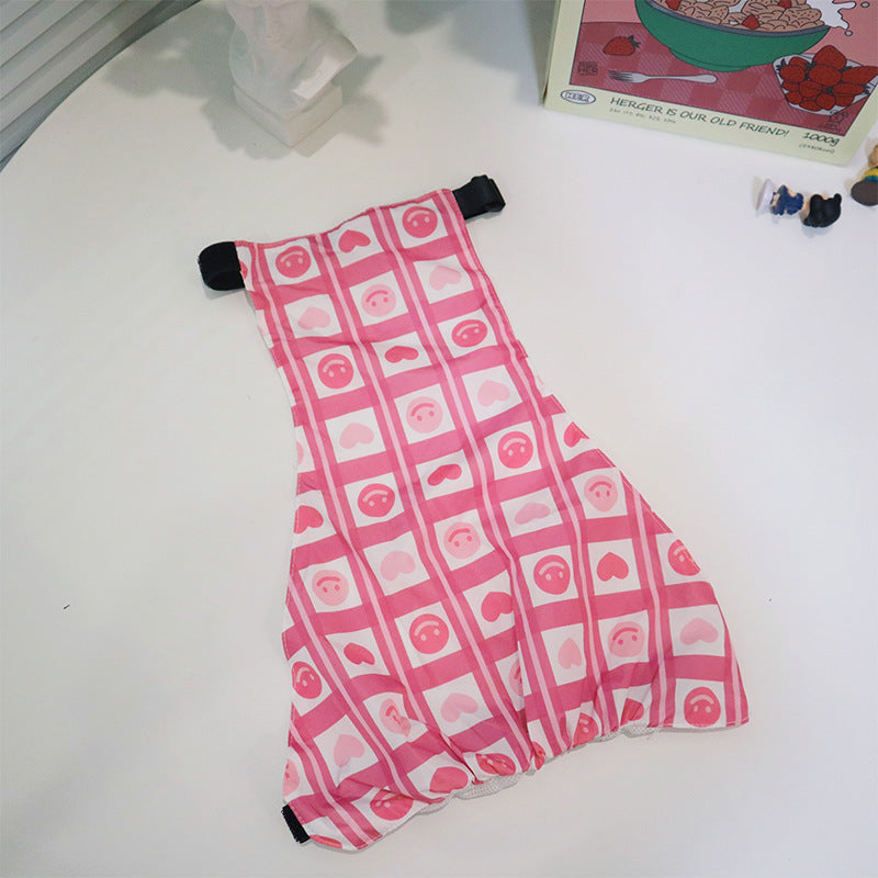 Waterproof, dirty-proof belly pocket belly raincoat