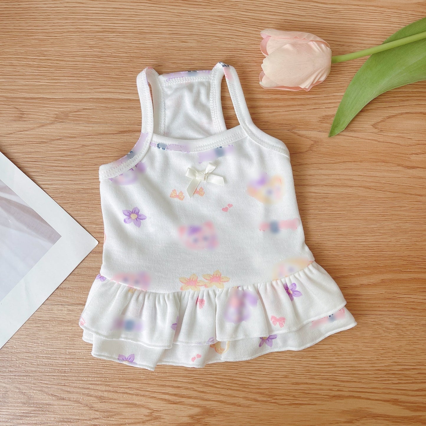 Printed Slip Dress for Pets