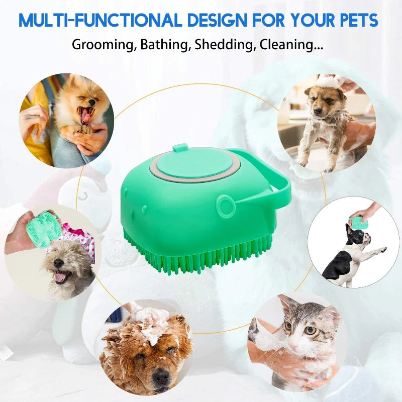 Pet Grooming Shower Brush