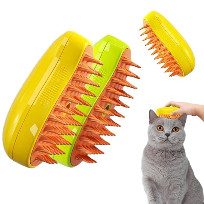 2-in-1 Antistatic Spray Pet Brush