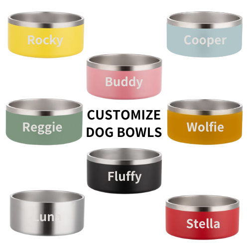 Personalized Your Dog Bowl