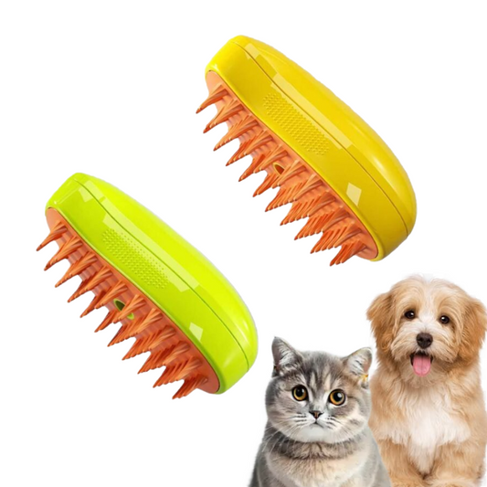 2-in-1 Antistatic Spray Pet Brush