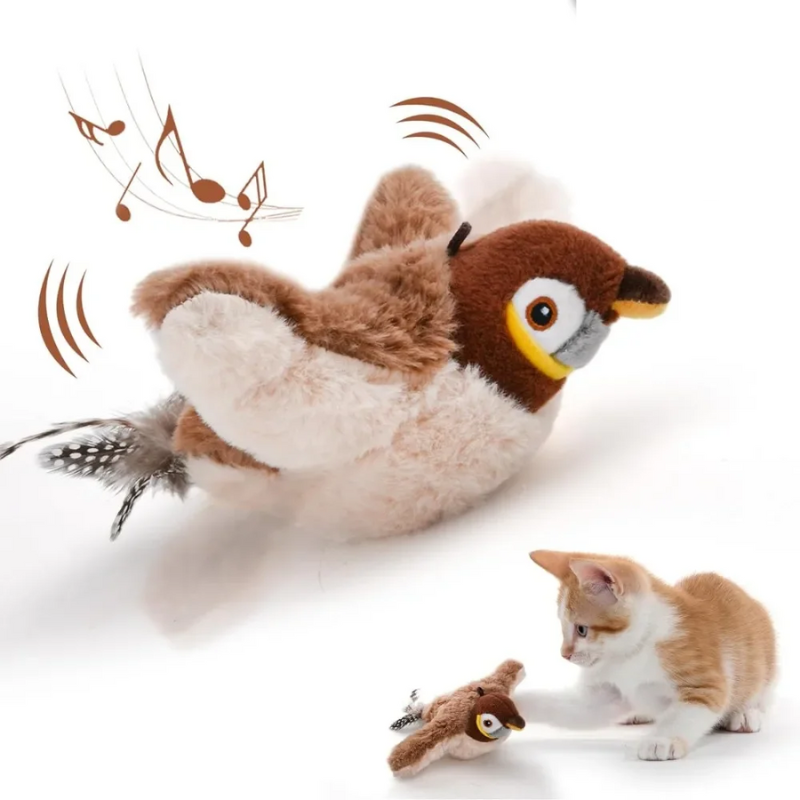 PounceWing Chirping Toy