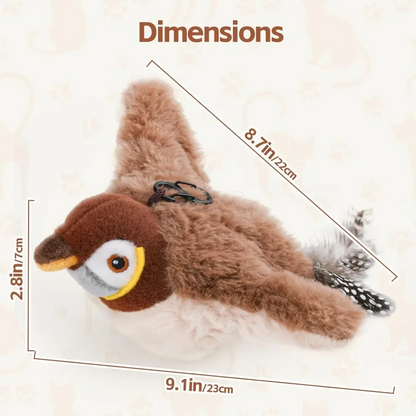 PounceWing Chirping Toy