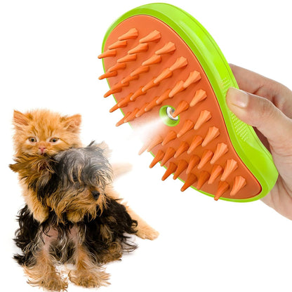 2-in-1 Antistatic Spray Pet Brush