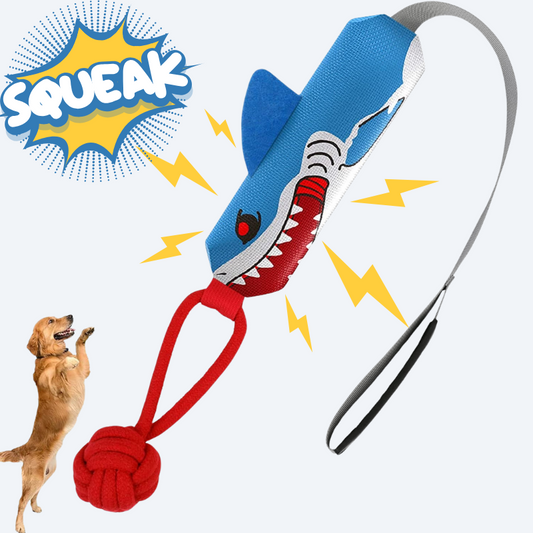 PupSqueak Tug Rope Toy