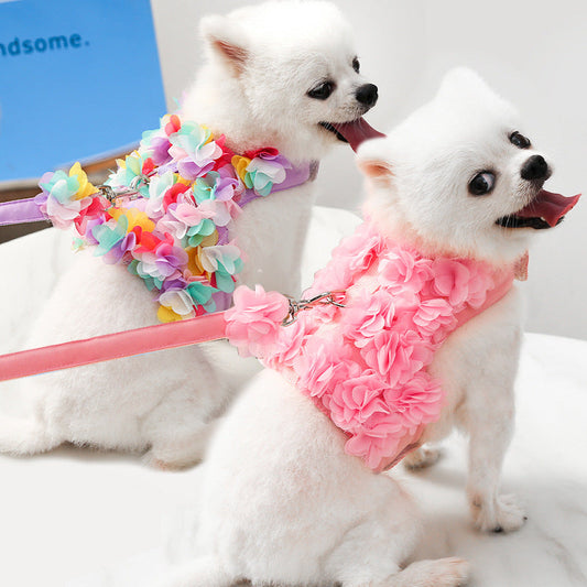 Adorable Floral Pet Vest