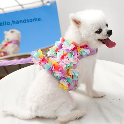 Adorable Floral Pet Vest