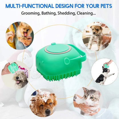 Pet Grooming Shower Brush